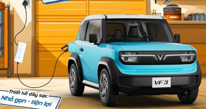 VinFast bán sạc tại nhà cho VF 3: Giá từ 4 – 6 triệu