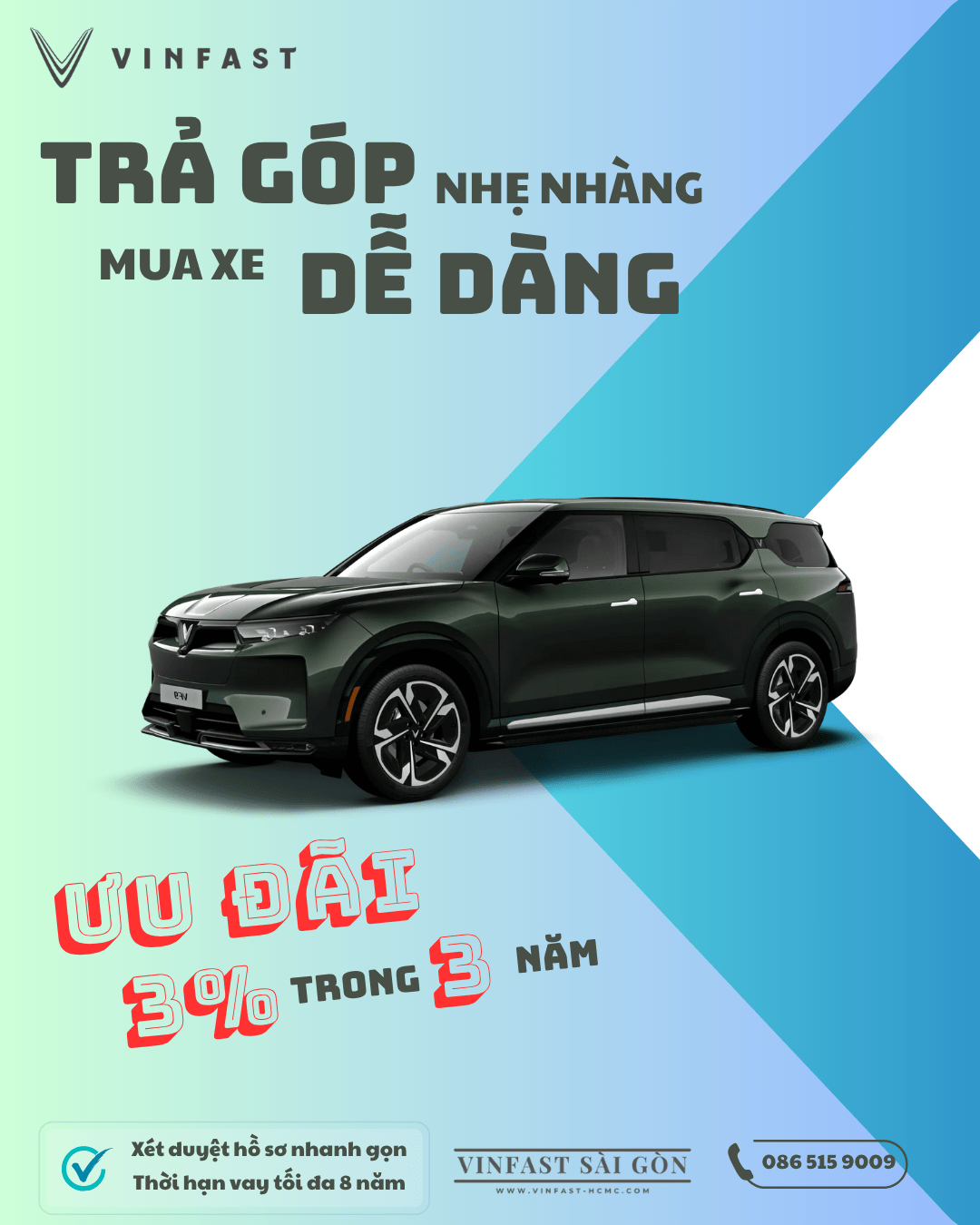 vinfast vf9 trả góp