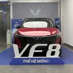 Hình ảnh Vinfast VF8 All New màu đỏ (Ảnh thực tế)