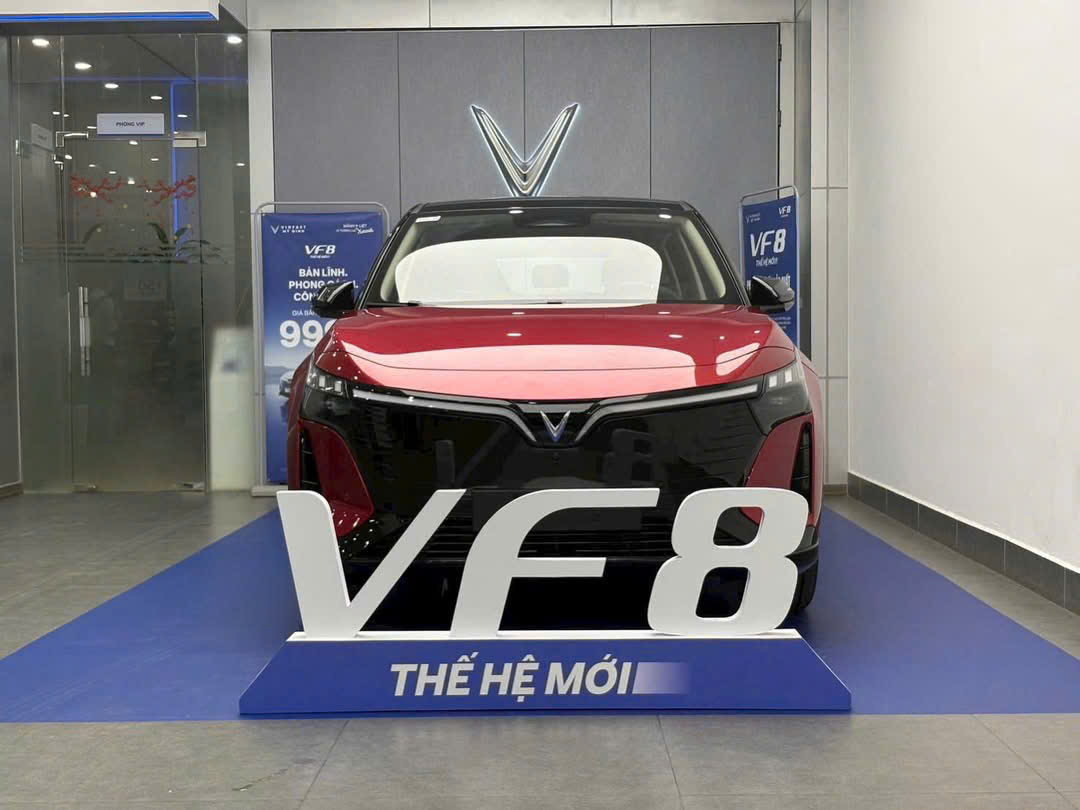 vf 8 all new vinfast hcmc 5 1 Hình ảnh Vinfast VF8 All New màu đỏ (Ảnh thực tế)