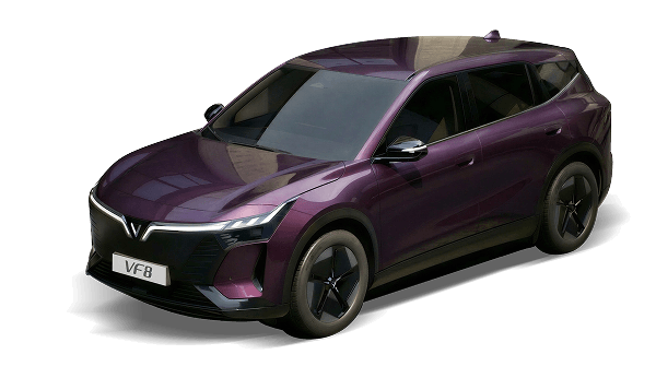 VinFast VF 8 Mysterioso Purple